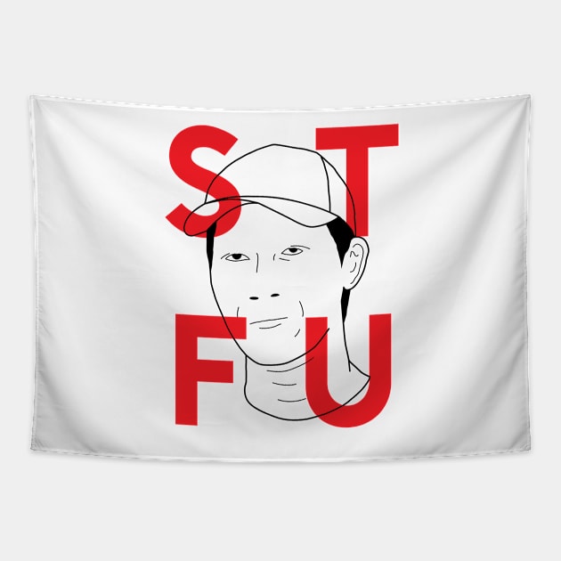 stfu Tapestry by alifianjoni