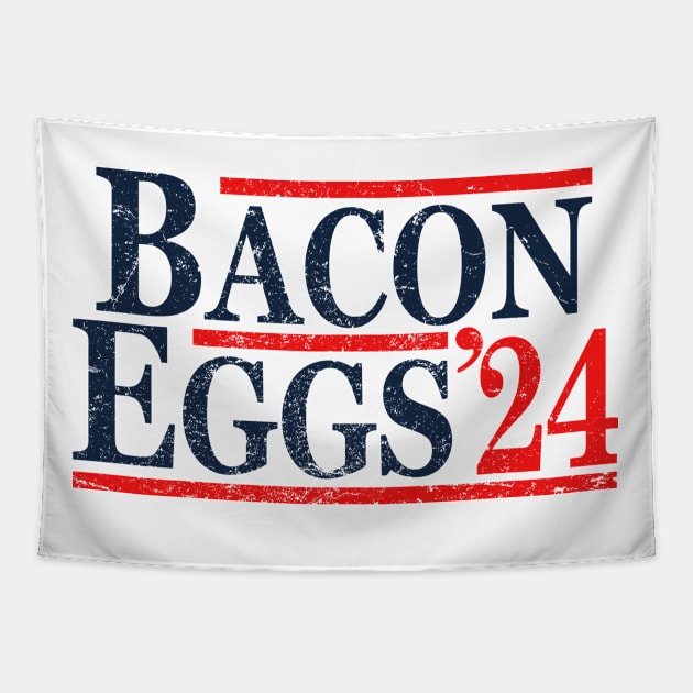 Bacon Eggs 2024 Tapestry by Etopix