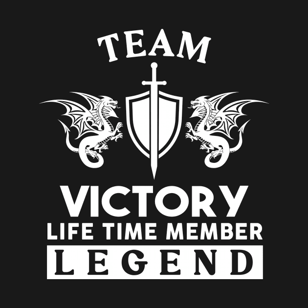 Victory Name T Shirt - Victory Life Time Member Legend Gift Item Tee by unendurableslemp118