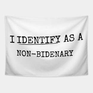 I identify as non Bidenary (v14) Tapestry