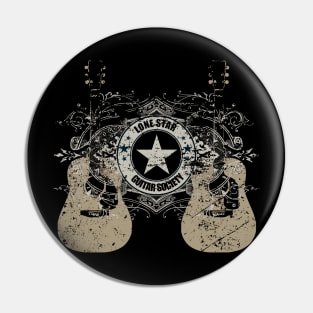 Lone Star Guitar Society Acoustic Pin