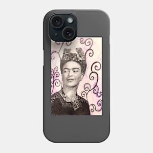 Frida Kahlo Collage Art Phone Case