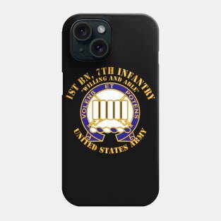 1st Bn, 7th Infantry - Willing and Able 2o DS X 300 Phone Case