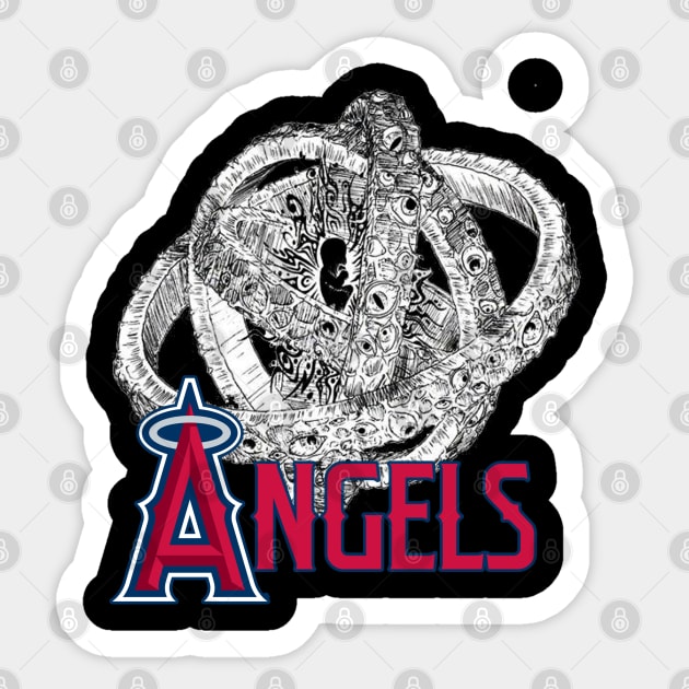 DjMattyD Biblically Accurate Angels of Anaheim T-Shirt