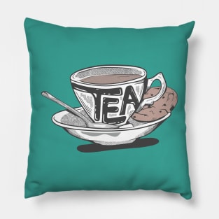 Cup and saucer Pillow