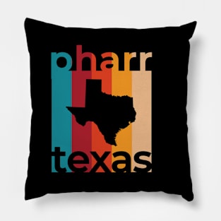 Pharr Texas Retro Pillow