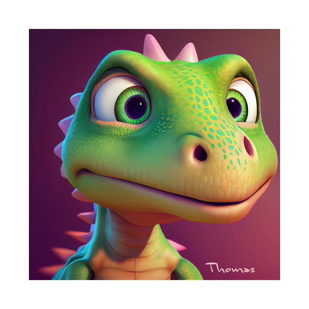 Baby Dinosaur Dino Bambino - Thomas by KOTOdesign