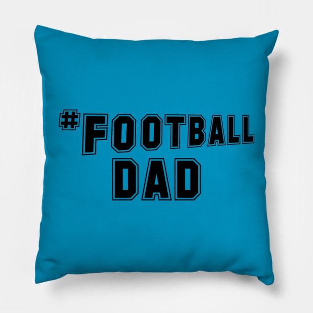 # Football Dad Pillow by PeppermintClover