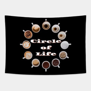 Circle of Life - Kaffee Tasse - Coffee Cup Motiv Tapestry