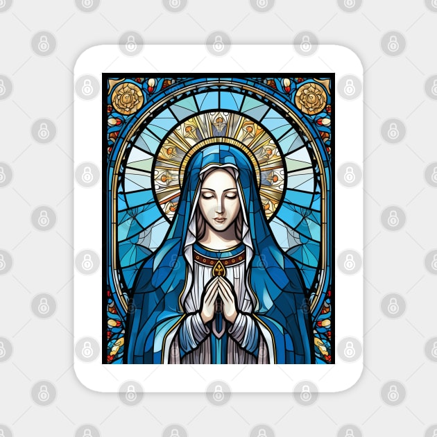 Our Lady of Fatima Prayer Magnet by TacoTruckShop