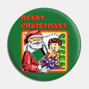 Santa Gift Pin