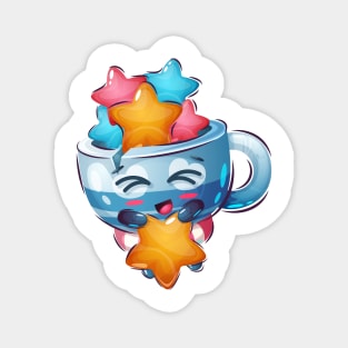 Cup filled with stars concept art Magnet