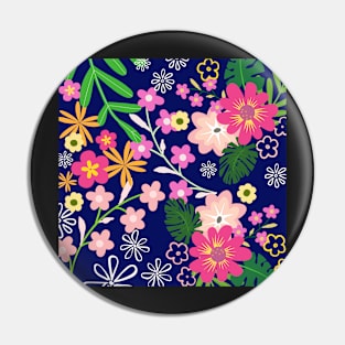 Cherry Blossoms Romance_Navy background Pin