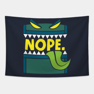 Nope Box Green Variant Tapestry