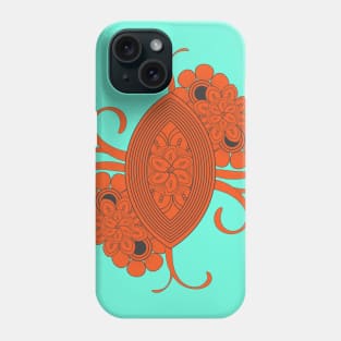 abstract doodle flower Phone Case