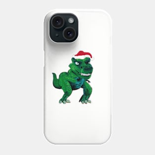 T Rex Santa Phone Case