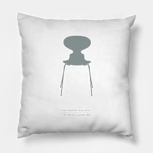 Ant Chair, Arne Jacobsen, 1952 Pillow