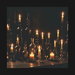 Bewitching Bottles & Candlelight T-Shirt