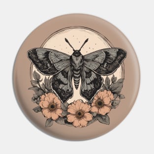 Moon Moth Pin