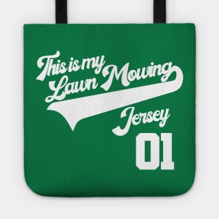 This is My Lawn Mowing Jersey Dad Shirt Tote