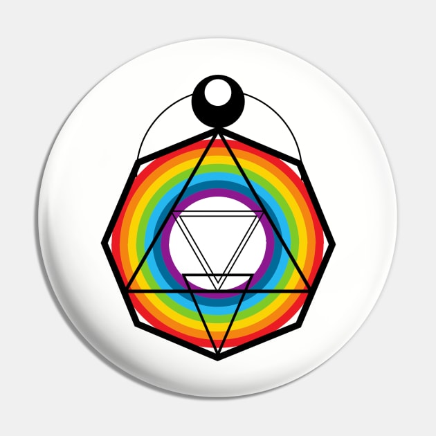 Astral Rainbow #3 Pin by wanderingteez