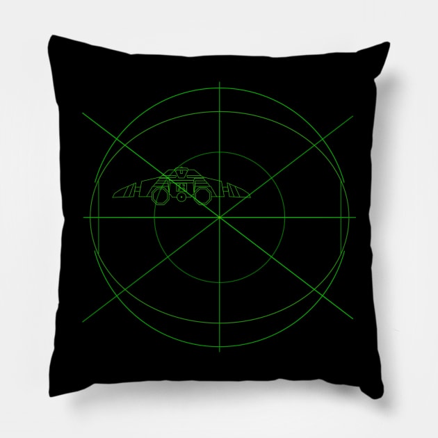 Raider Target Pillow by Dargie