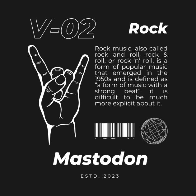 V02 Style Mastodon Vintage by more style brother