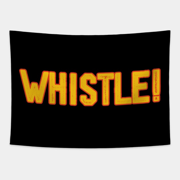 Vintage Whistle! Tapestry by MManoban