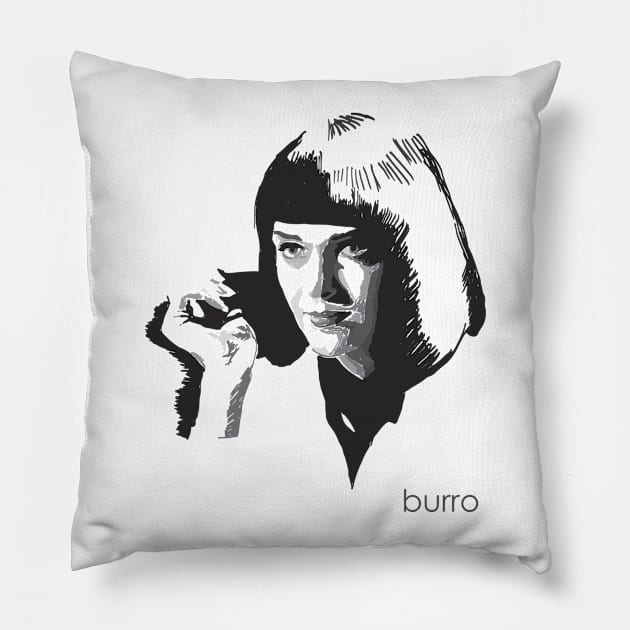 Catch up! Pillow by burrotees