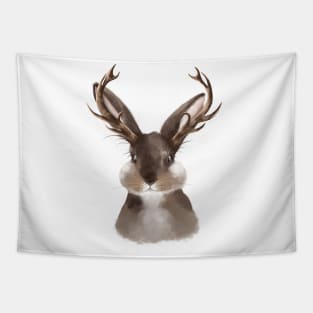 Wild Jackalope Tapestry