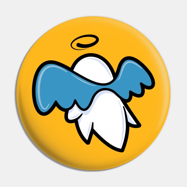 Ghost Angel Pin by SuaveOne