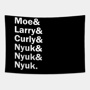 Funny Names x The Three Stooges 1 Tapestry