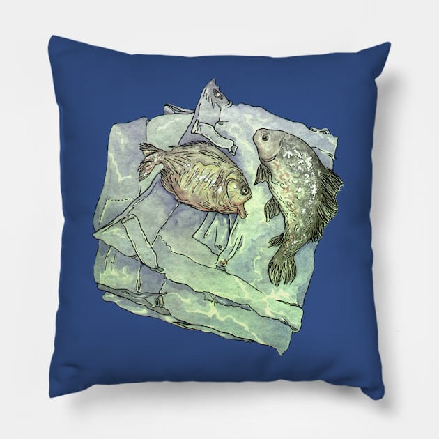 Hard Feelings Pillow by MarcoDiLeonardo