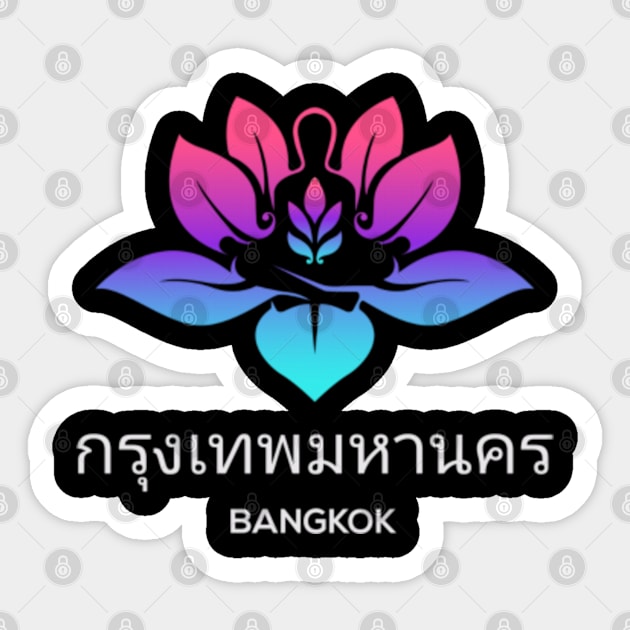 Bangkok sticker, City sticker