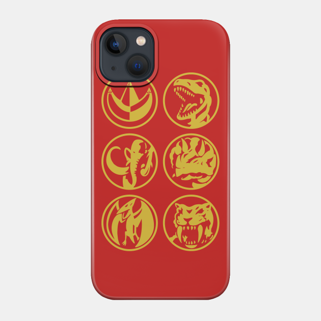 It's Morphin' Time! - Power Rangers - Phone Case