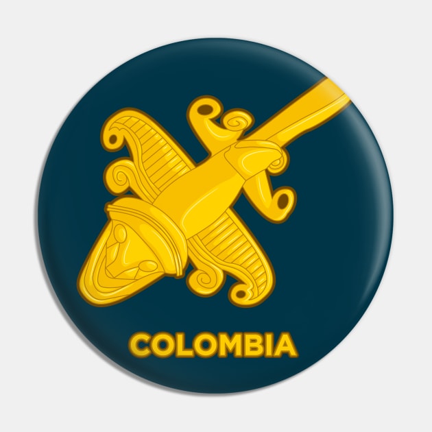 Extrange colombian indigenous animal golden design Pin by Drumsartco