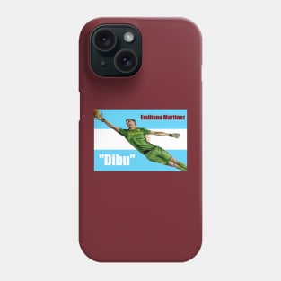 Emiliano Martinez ("Dibu"), Argentina and Aston Villa Phone Case