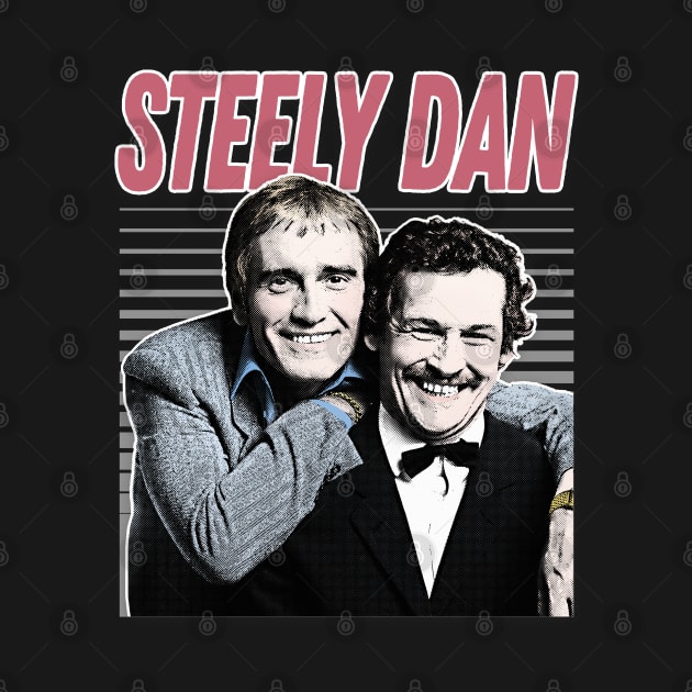 Steely Dan / Retro Aesthetic Meme British Humour Parody Design by DankFutura