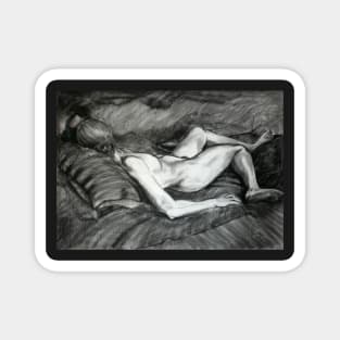 Reclining Female Nude Magnet