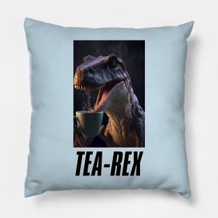 Tea-Rex #3 Pillow