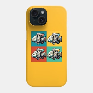 Albino Tiger Barb - Cool Tropical Fish Phone Case