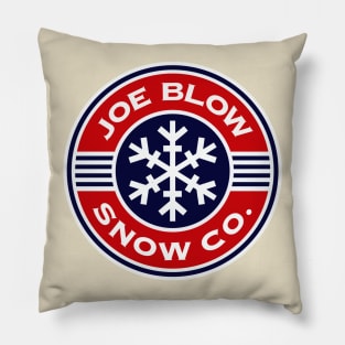 Joe Blow Snow Co Pillow