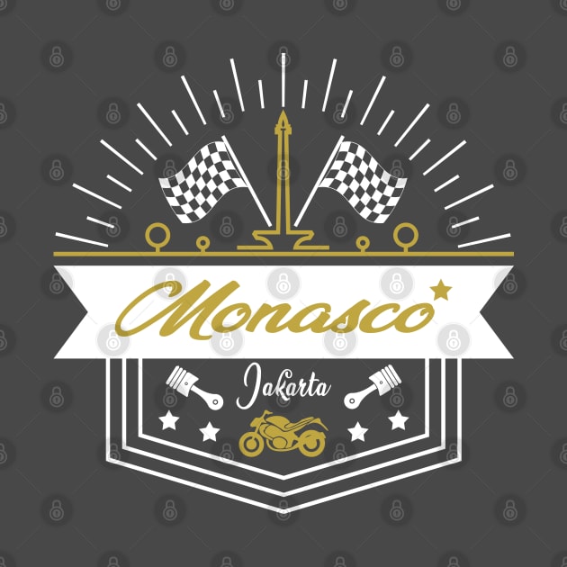 Monasco* Jakarta Road Race by Kaos MotivAsik