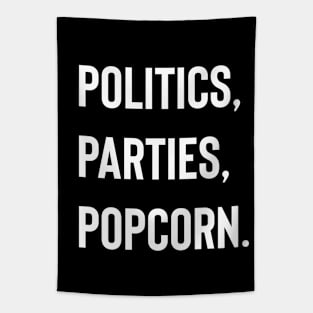 POLITICS, PARTIES. POPCORN Tapestry