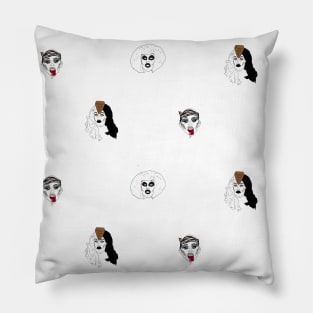 Sharon Needles Pattern Pillow