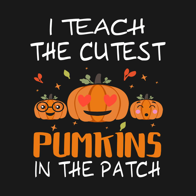 Preschool Teachers Gift Cutest Pumpkins patch Halloween by MoodPalace