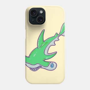 Sledge- the lime hammer head shark Phone Case