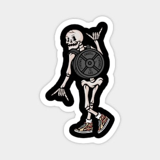 Fitness skull Magnet