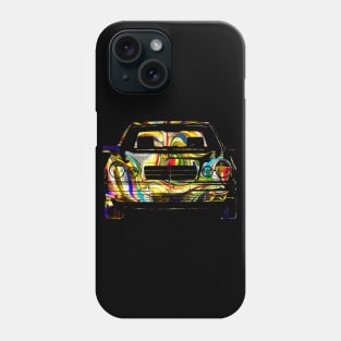 W210 abstract psychedelic colorful Phone Case