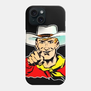 The cowboy summons you Phone Case